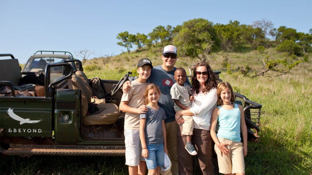 a family safari 